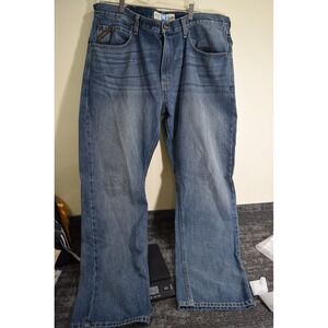 Ariat MENS 41x33 M2 Legacy Relaxed Boot Cut Jeans Blue Denim Straight Leg K362s